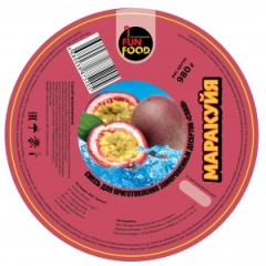Смесь для приготовления десерта слаш, маракуйя, 980г.