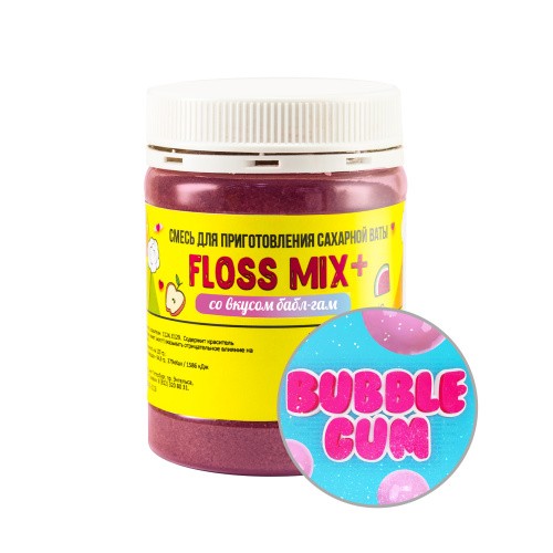 Добавка для сахарной ваты Floss Mix+ (Бабл гам) 0,2 кг