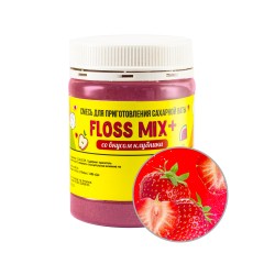 Добавка для сахарной ваты Floss Mix+ (Клубника) 0,2 кг