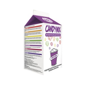 Добавка вкусоароматическая для карамелизации попкорна, candy mix сливочный пломбир 350 г.