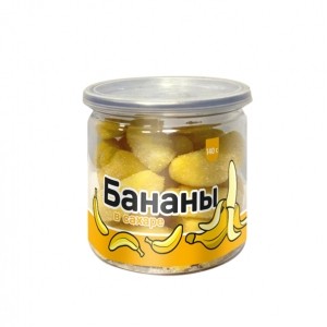 Мармелад жевательный "бананы в сахаре", банка, 140г