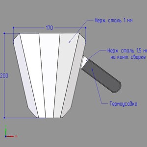 Совок под правую руку robolabs